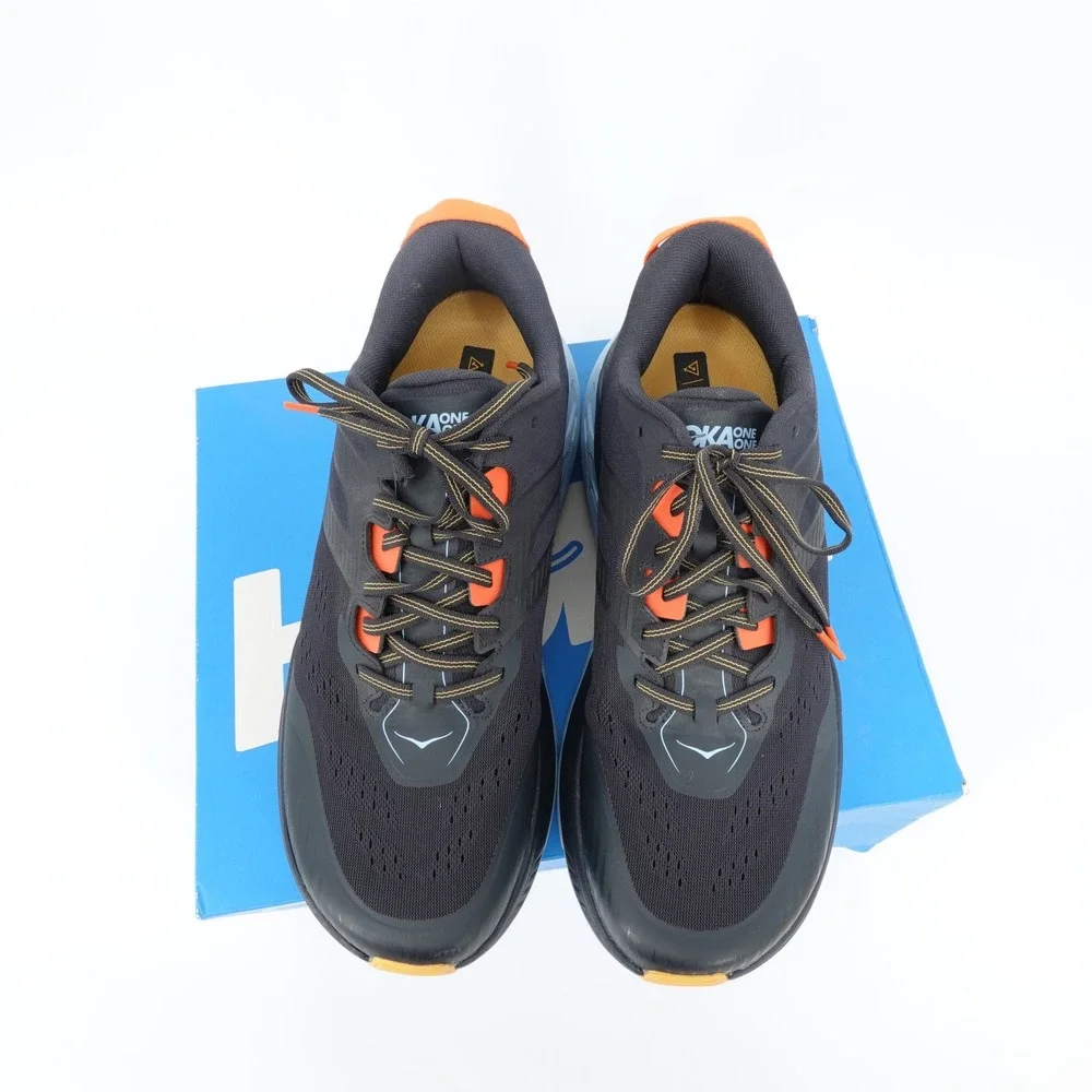Hoka One Stinson ATR 6 Mens Size 14 Black Evening Primrose Running Shoes